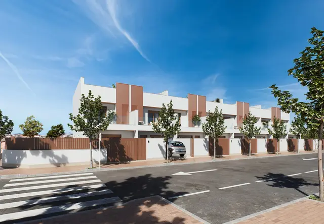 Nieuwbouw rijwoningen met privézwembad in San Pedro del Pinatar, San Pedro del Pinatar