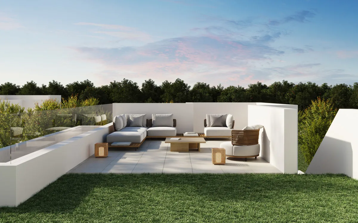 Nieuwbouwvilla's met tuin en dakterras in Polop, foto 3