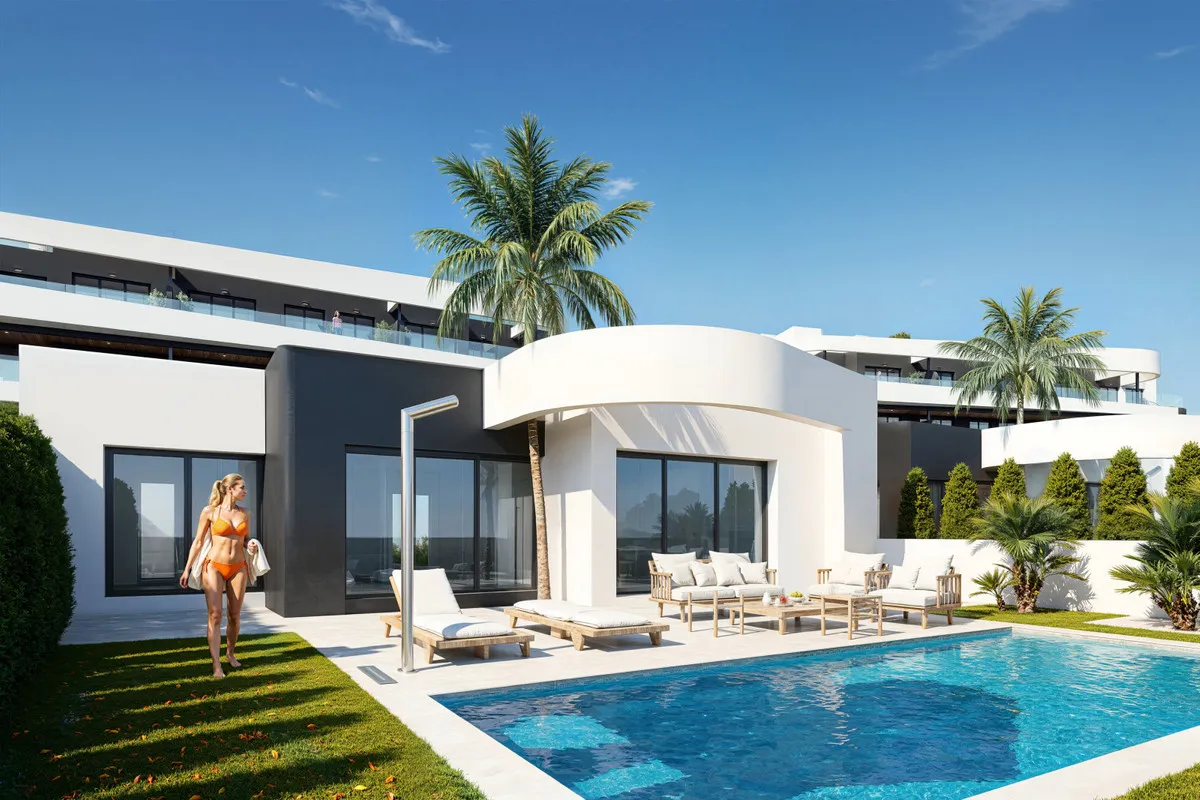 Nieuwbouwvilla's aan de golfbaan in Los Alcázares, foto 3