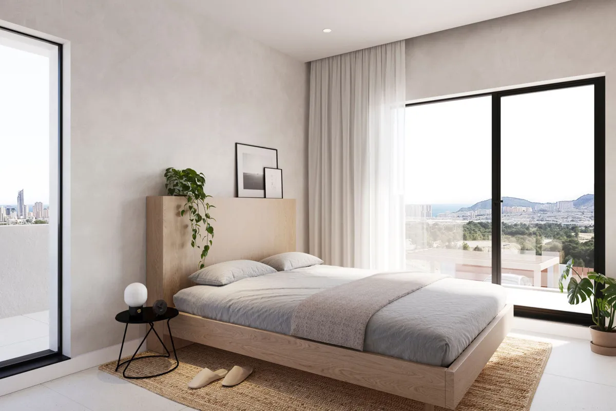 Nieuwbouwvilla met privézwembad en zeezicht in Finestrat, foto 3
