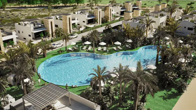 Nieuwbouwvilla's met gemeenschappelijk zwembad in Mazarrón, Mazarrón