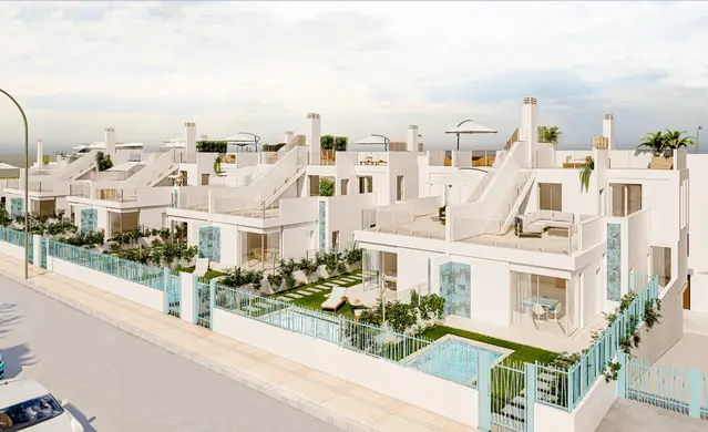 Nieuwbouwvilla's met privézwembad in Los Alcázares, Torre del Rame, Los Alcázares
