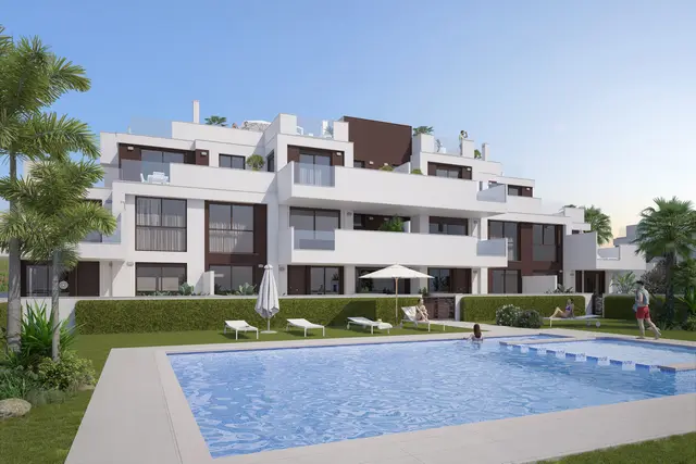 Nieuwbouwvilla's met gemeenschappelijk zwembad in Pilar de la Horadada, Pilar de la Horadada