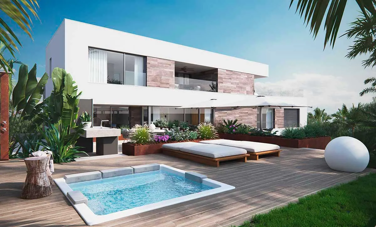 Nieuwbouwvilla met privézwembad en zeezicht in Cabo de Palos, foto 1