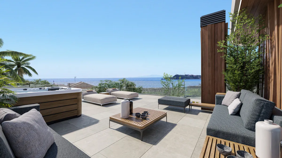 Nieuwbouwvilla met privézwembad en zeezicht in Isla Plana, Cartagena, foto 2