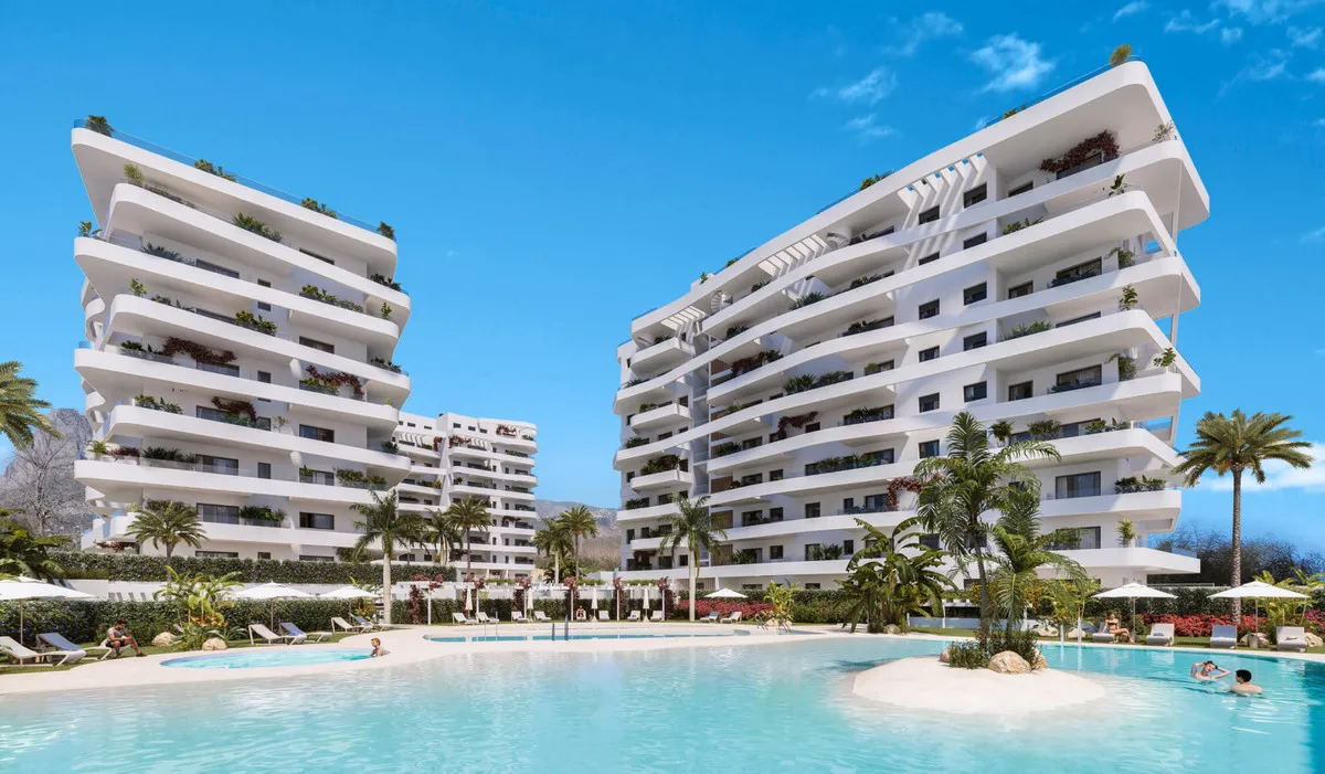 Nieuwbouwappartementen met zeezicht in Villajoyosa, foto 1