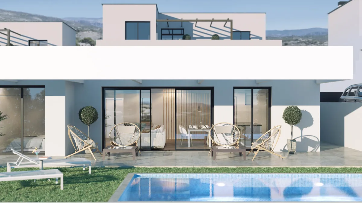 Nieuwbouwvilla's met privézwembad en zeezicht in Finestrat, foto 1