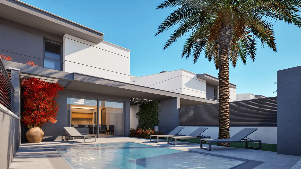 Nieuwbouwvilla's met privézwembad en zeezicht in Los Nietos, foto 1