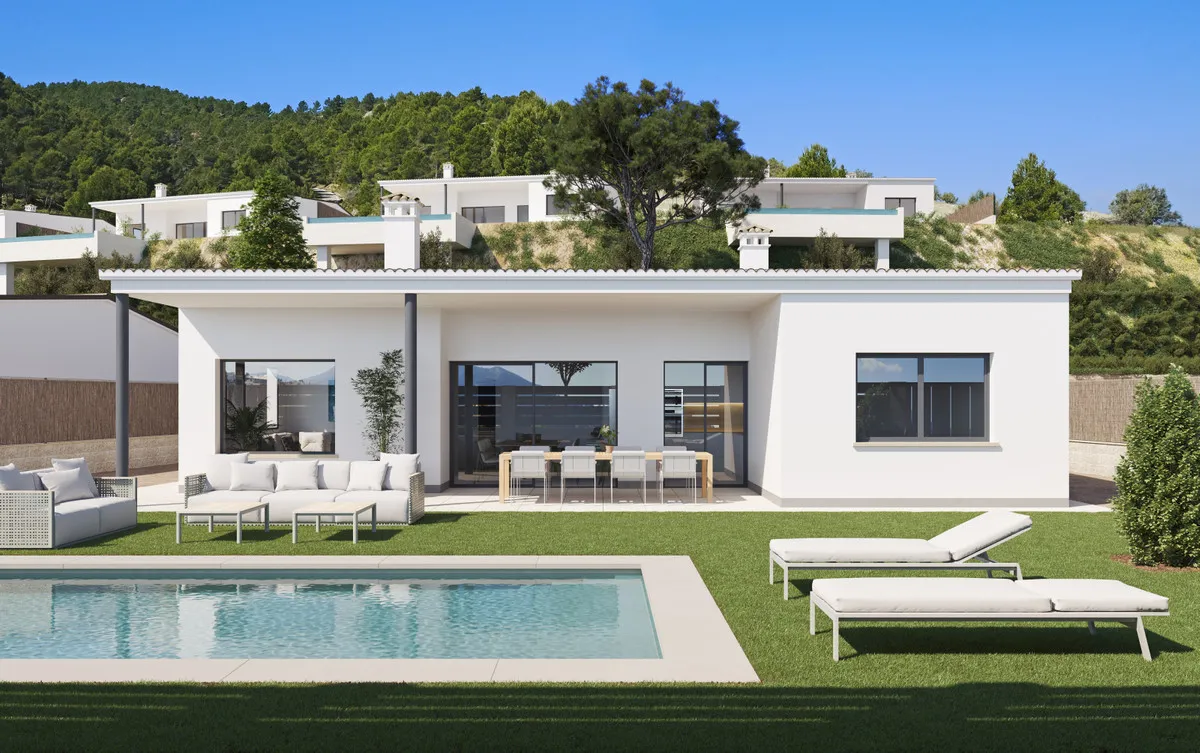 Nieuwbouwvilla's met privézwembad en tuin in Penàguila, foto 2