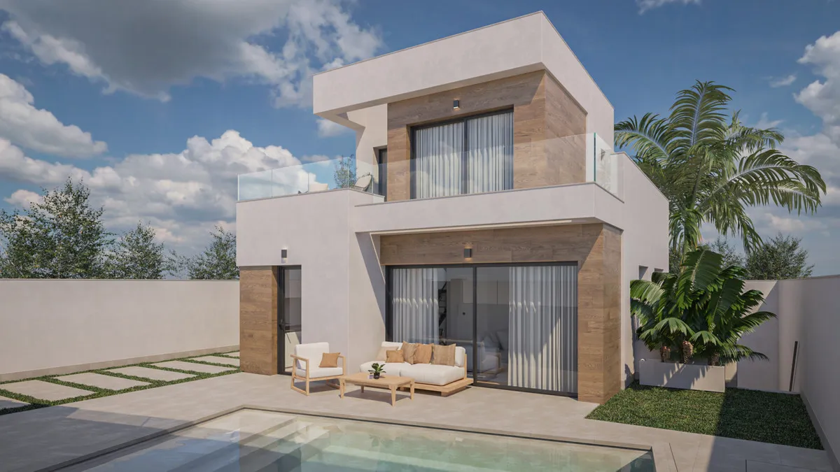 Nieuwbouwvilla met privézwembad in Pilar de la Horadada, foto 2