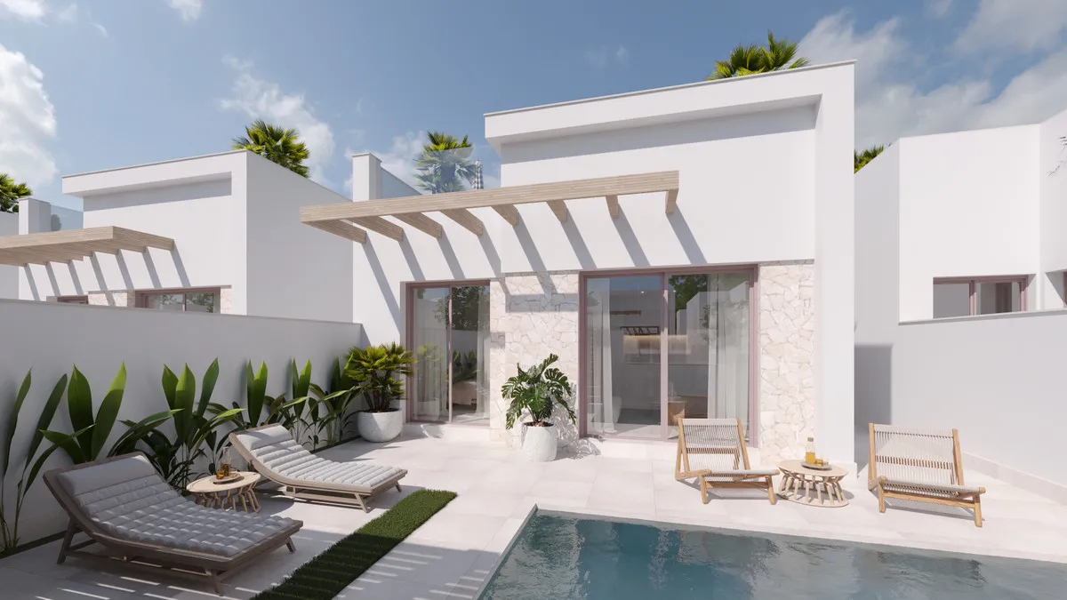 Nieuwbouwvilla's met privézwembad in Roldán, Torre-Pacheco, foto 1