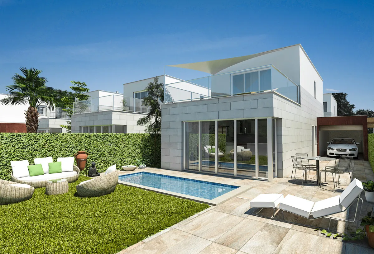 Nieuwbouwvilla met privézwembad en dakterras in Los Alcázares, foto 2