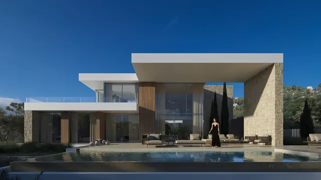 Nieuwbouwvilla met privézwembad en zeezicht in Benissa, Benissa Costa, Benissa
