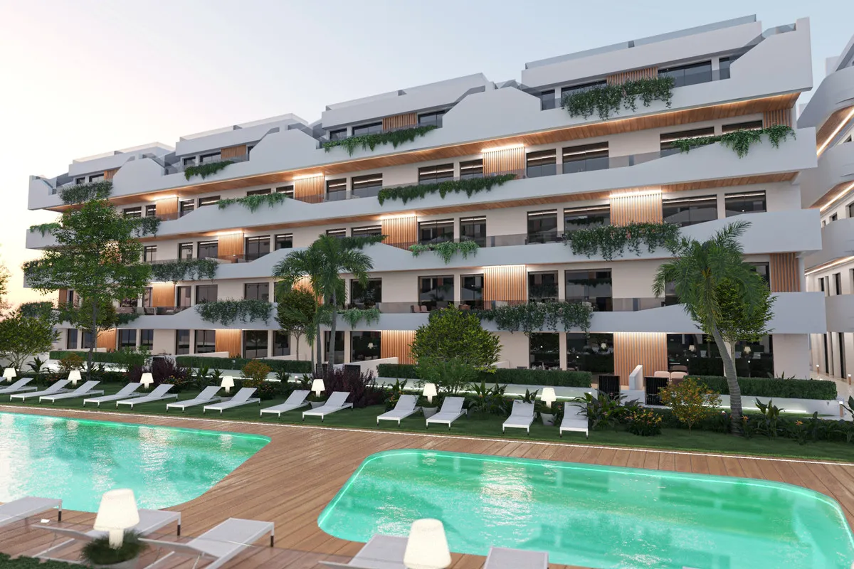 Nieuwbouwappartementen met privézwembad in Lo Pagán, San Javier, foto 1