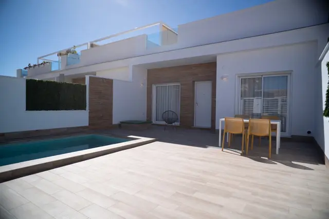 Nieuwbouwvilla's met privézwembad en tuin in San Javier, San Javier