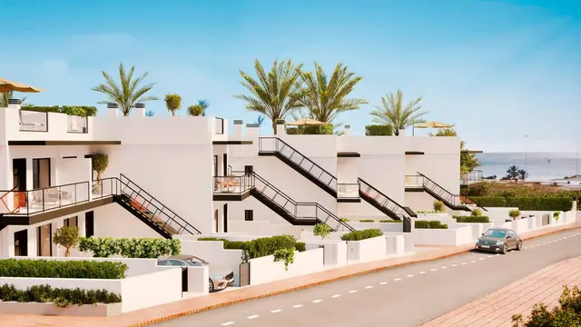 Nieuwbouwappartementen met zeezicht in Puerto de Mazarrón, Puerto de Mazarrón, Mazarrón