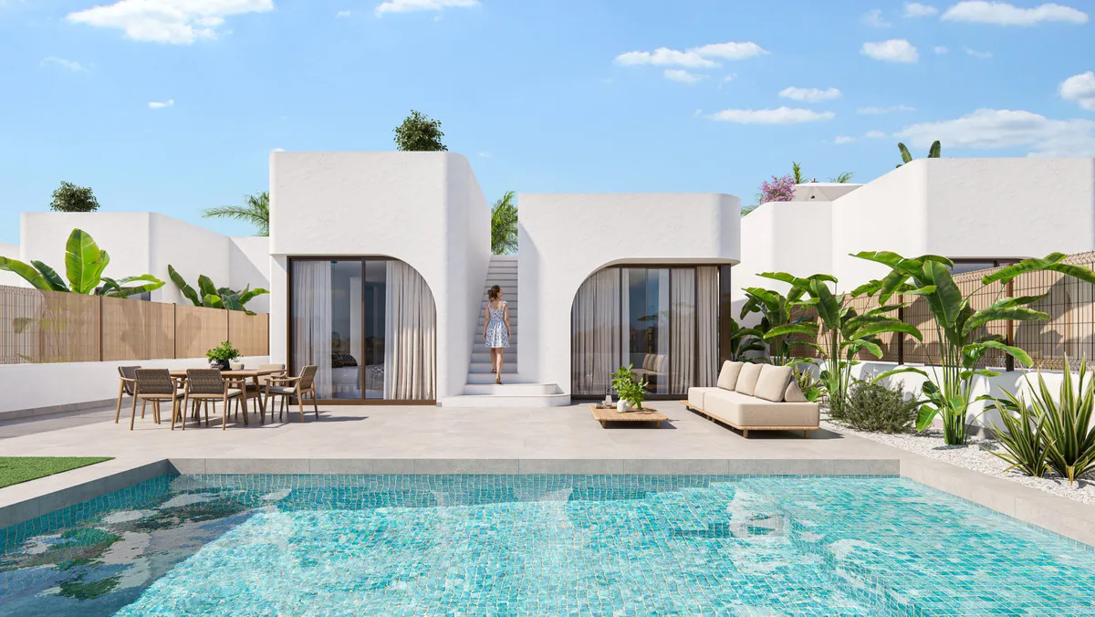 Nieuwbouwvilla's met privézwembad aan de golfbaan in Murcia, foto 3