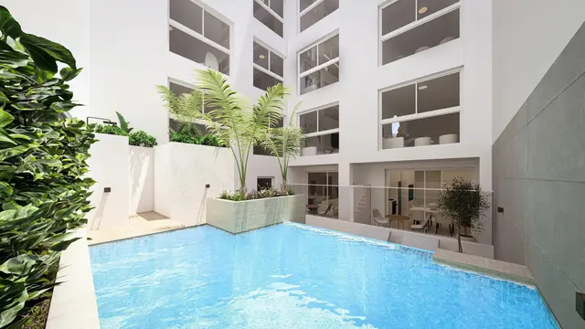 Nieuwbouwappartementen met dakterras en zeezicht in Torrevieja, Torrevieja