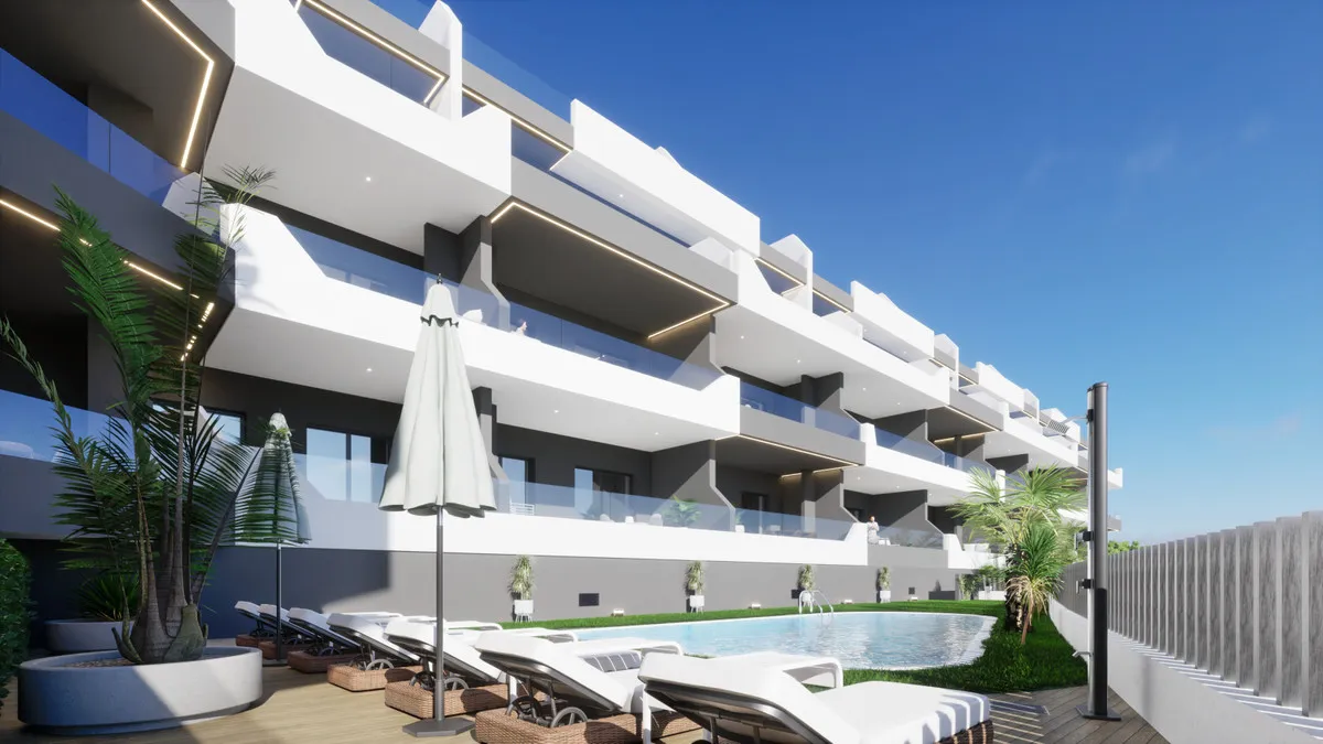 Nieuwbouwappartementen met zwembad in Benijófar, Costa Blanca Zuid, foto 2