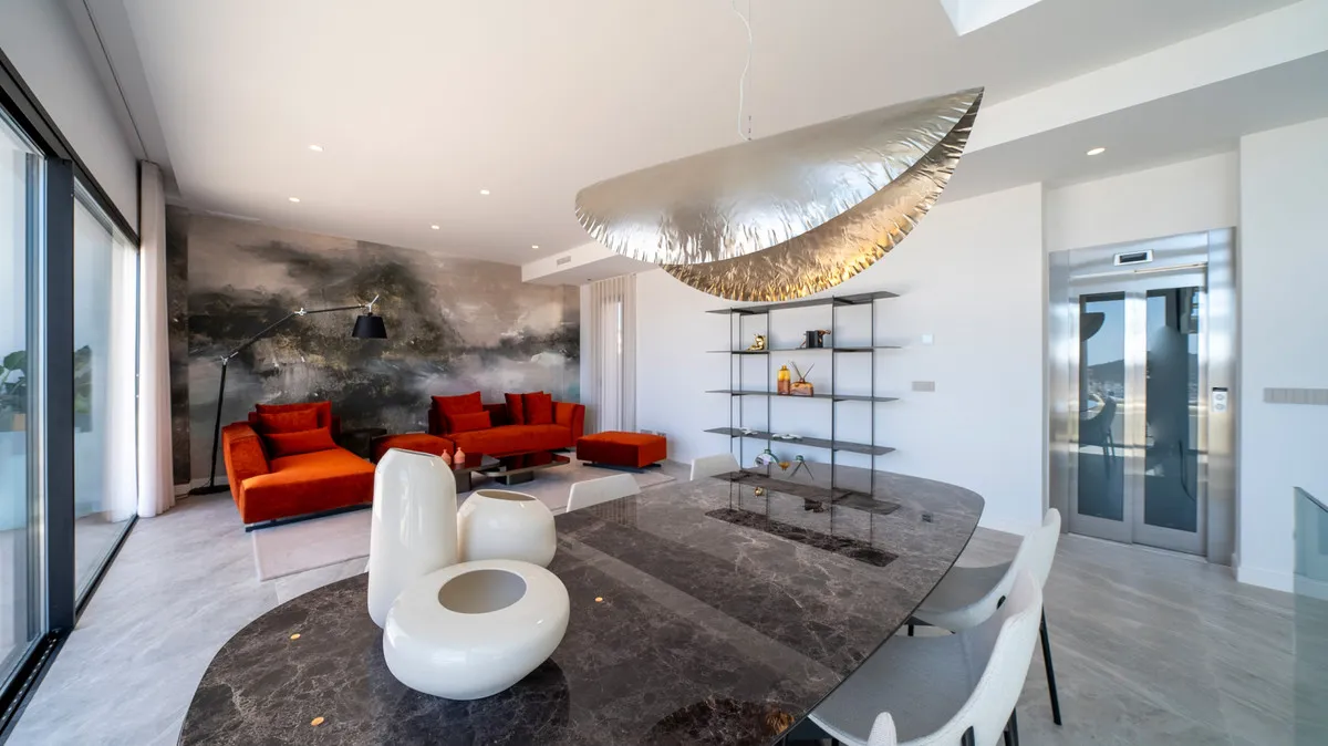 Nieuwbouwvilla met privézwembad en zeezicht in Finestrat, foto 2