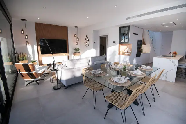 Nieuwbouwvilla met privézwembad en garage in Santiago de la Ribera, Santiago de la Ribera, San Javier