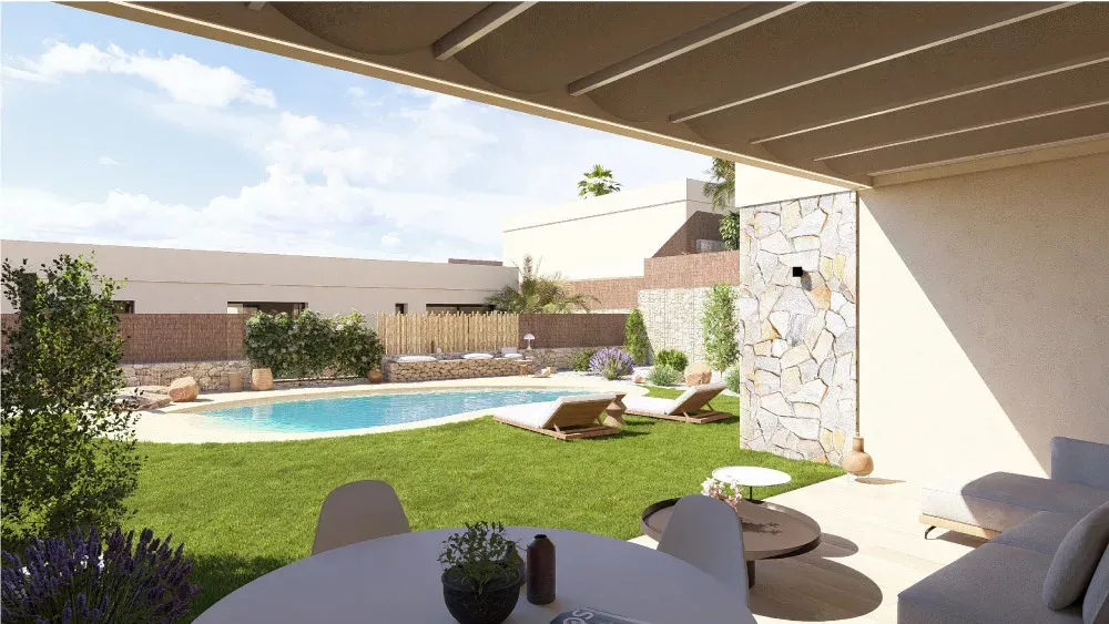 Nieuwbouwvilla met privézwembad in Altaona Golf, Murcia, foto 1