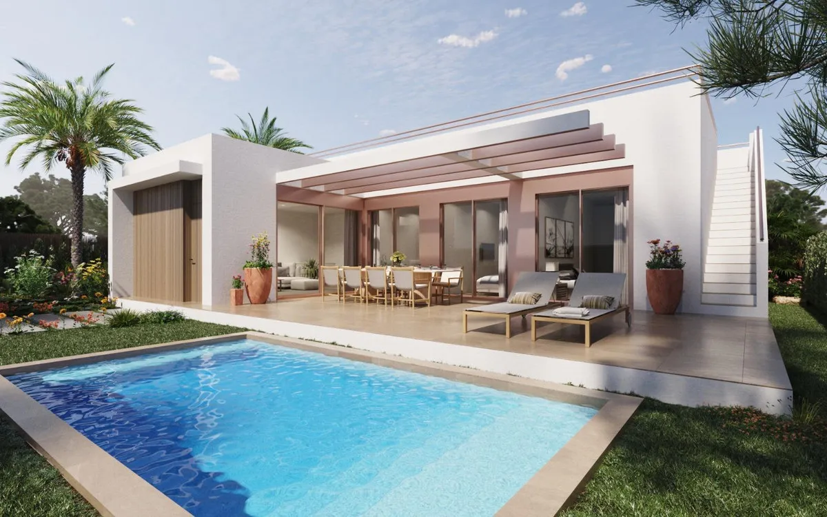 Nieuwbouwvilla's met privézwembad en tuin in Orihuela, foto 2