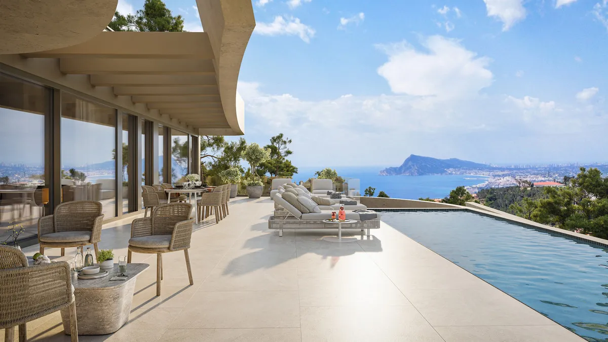 Nieuwbouwvilla met privézwembad en zeezicht in Altea Hills, Altea, foto 2