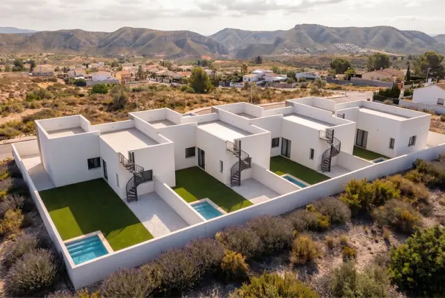 Nieuwbouwvilla's met privézwembad en tuin in Mazarrón, Mazarrón