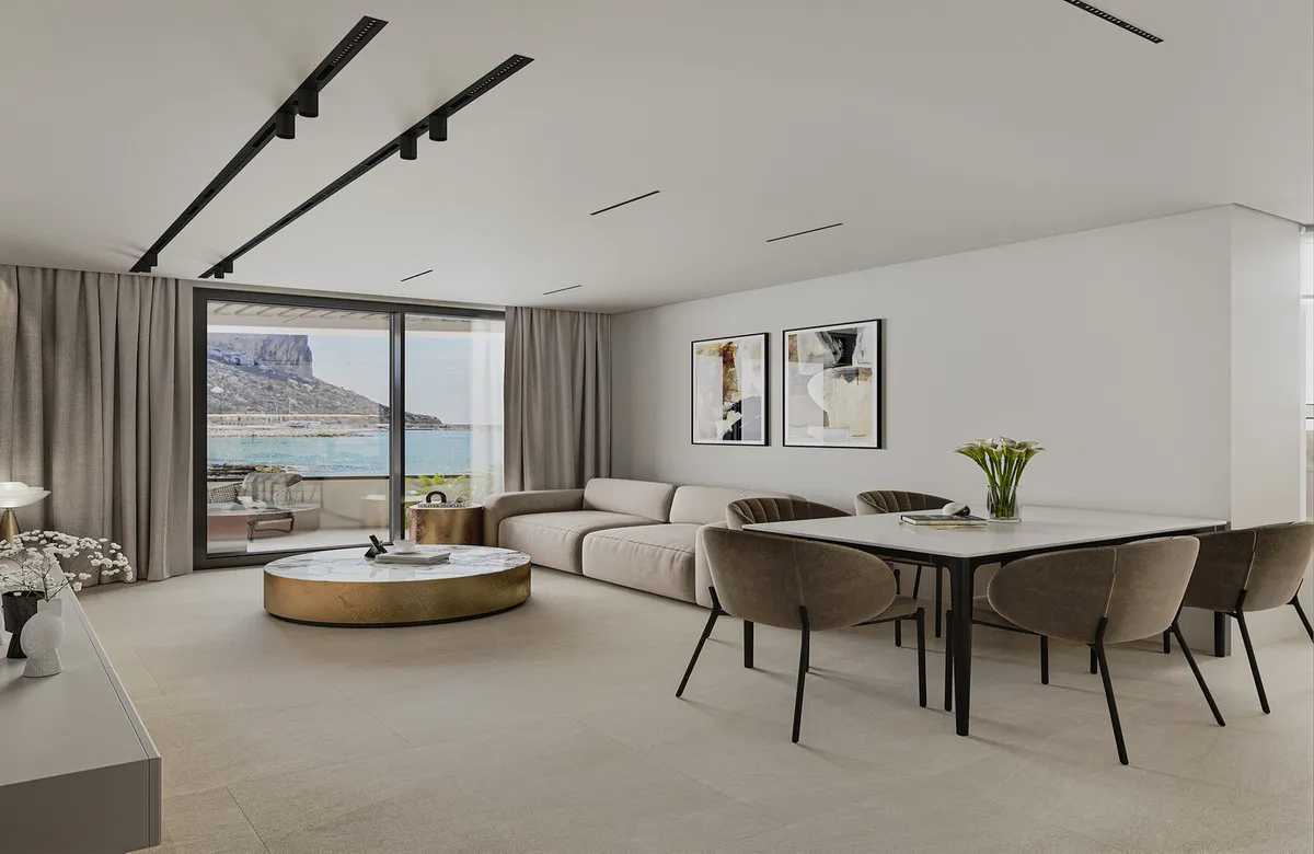 Nieuwbouwappartement met zeezicht en zwembad in Calp, foto 3