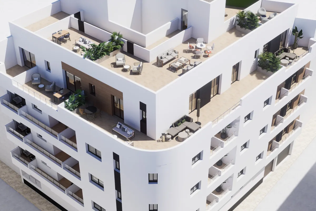 Nieuwbouwappartementen met dakterras en lift in Torrevieja, foto 2