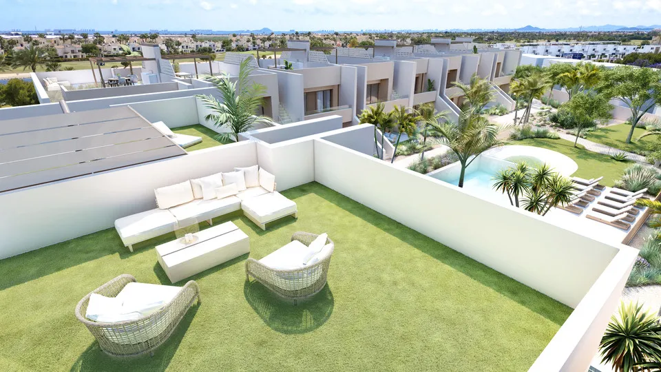 Nieuwbouwappartementen met 3 slaapkamers in Roda Golf, San Javier, foto 3