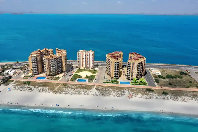 Nieuwbouwappartementen aan het strand van San Javier, San Javier