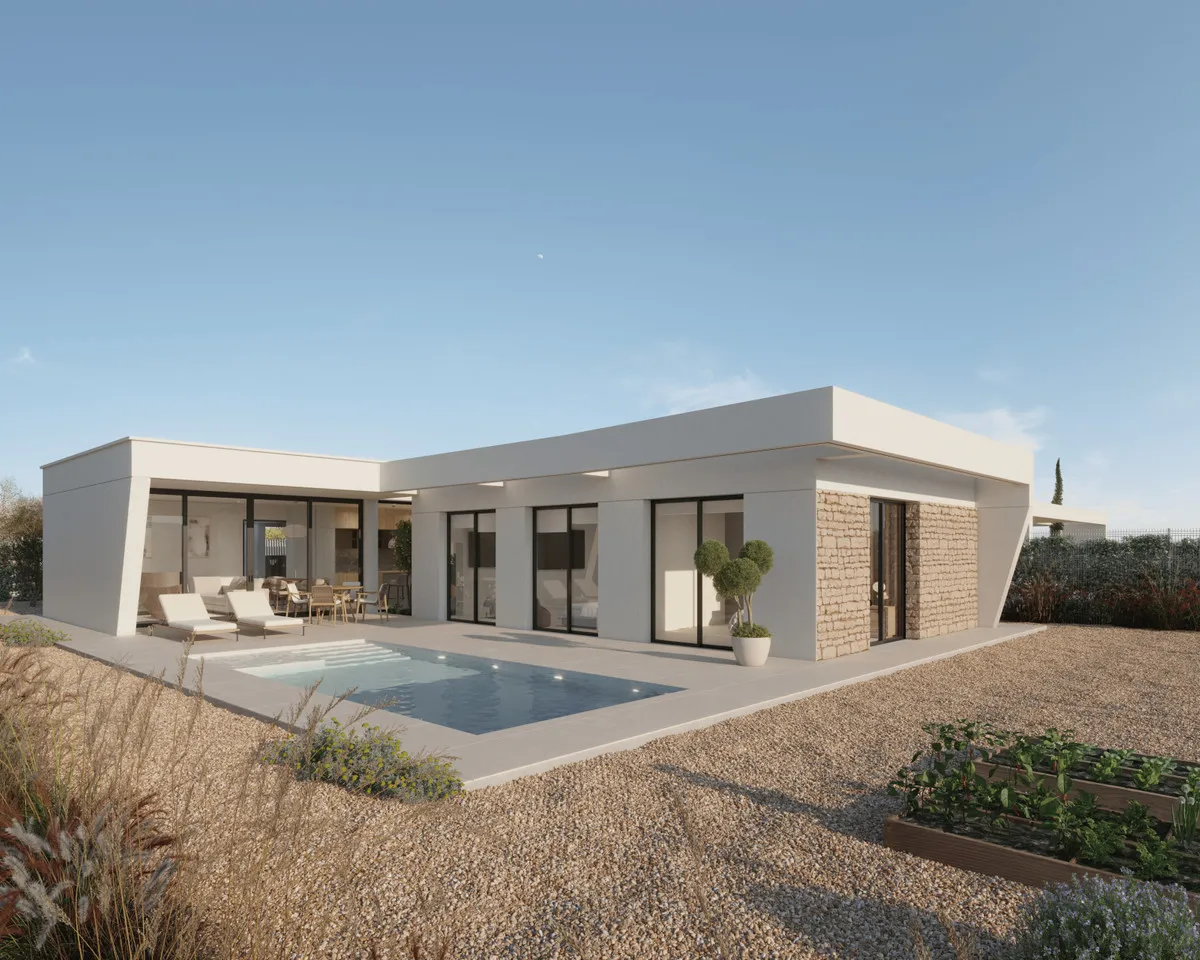 Nieuwbouwvilla's met privézwembad aan de golfbaan in Fuente Álamo, foto 2