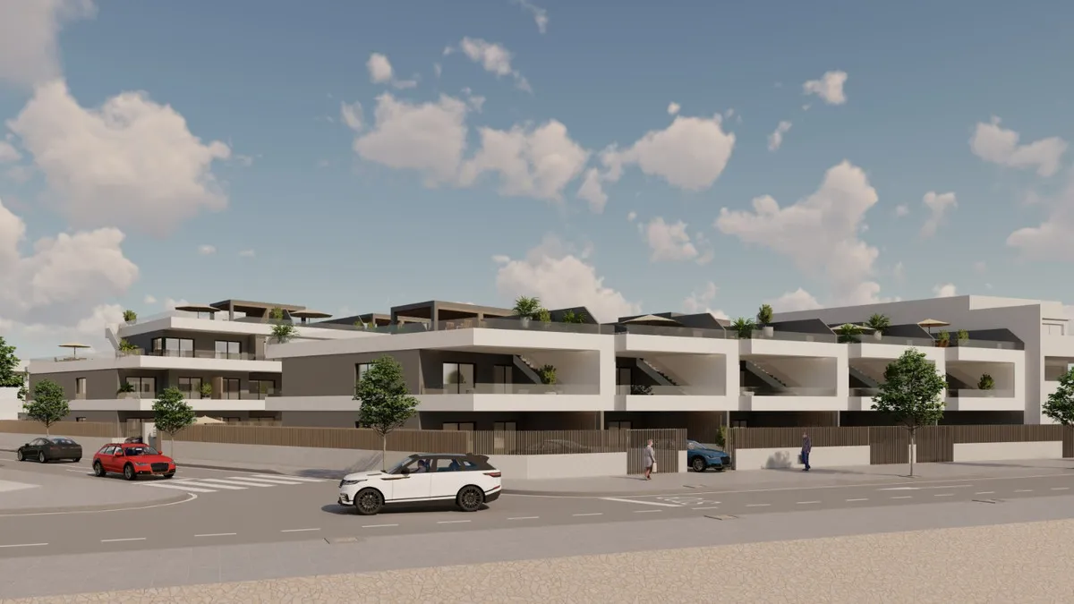 Nieuwbouwvilla's met privétuin en dakterras in Pilar de la Horadada, foto 1