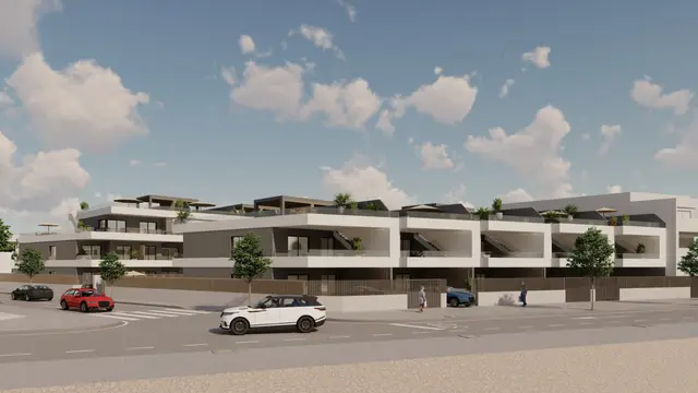 Nieuwbouwvilla's met privétuin en dakterras in Pilar de la Horadada, Pilar de la Horadada