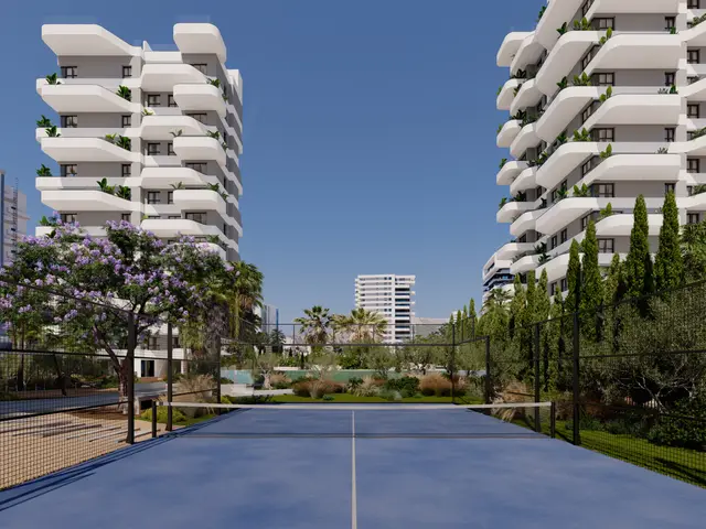 Nieuwbouwappartementen met zeezicht en zwembad in Calp, Calp