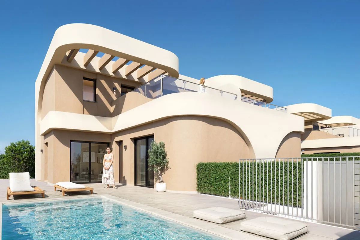 Nieuwbouwvilla's met privézwembad en zeezicht in Daya Nueva, foto 2