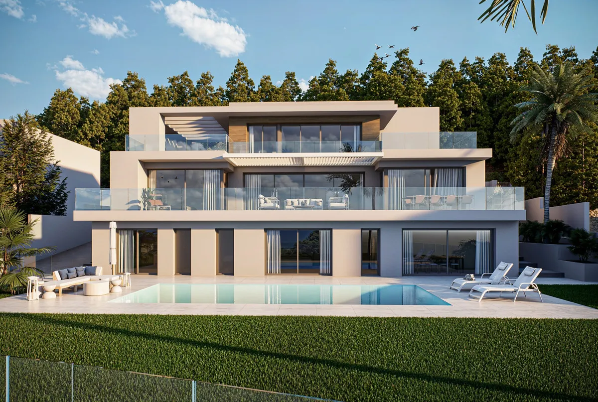 Nieuwbouwvilla met privézwembad en zeezicht in Altea Hills, foto 1