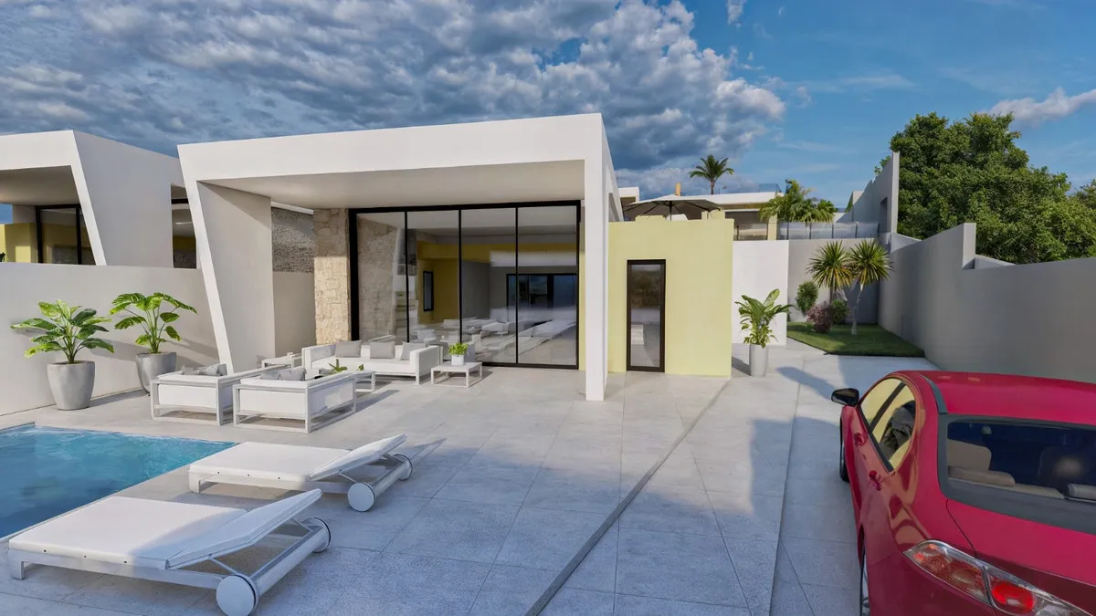 Nieuwbouwvilla's met verwarmd privézwembad in Orihuela, foto 2