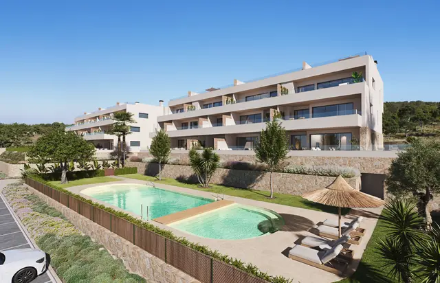 Nieuwbouwappartementen bij golfbaan in Orihuela, Costa Blanca Zuid, Las Colinas Golf, Orihuela