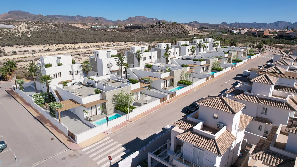 Nieuwbouwvilla met privézwembad en zeezicht in Puerto de Mazarrón, foto 1