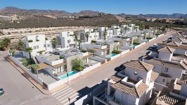 Nieuwbouwvilla met privézwembad en zeezicht in Puerto de Mazarrón, Puerto de Mazarrón, Mazarrón