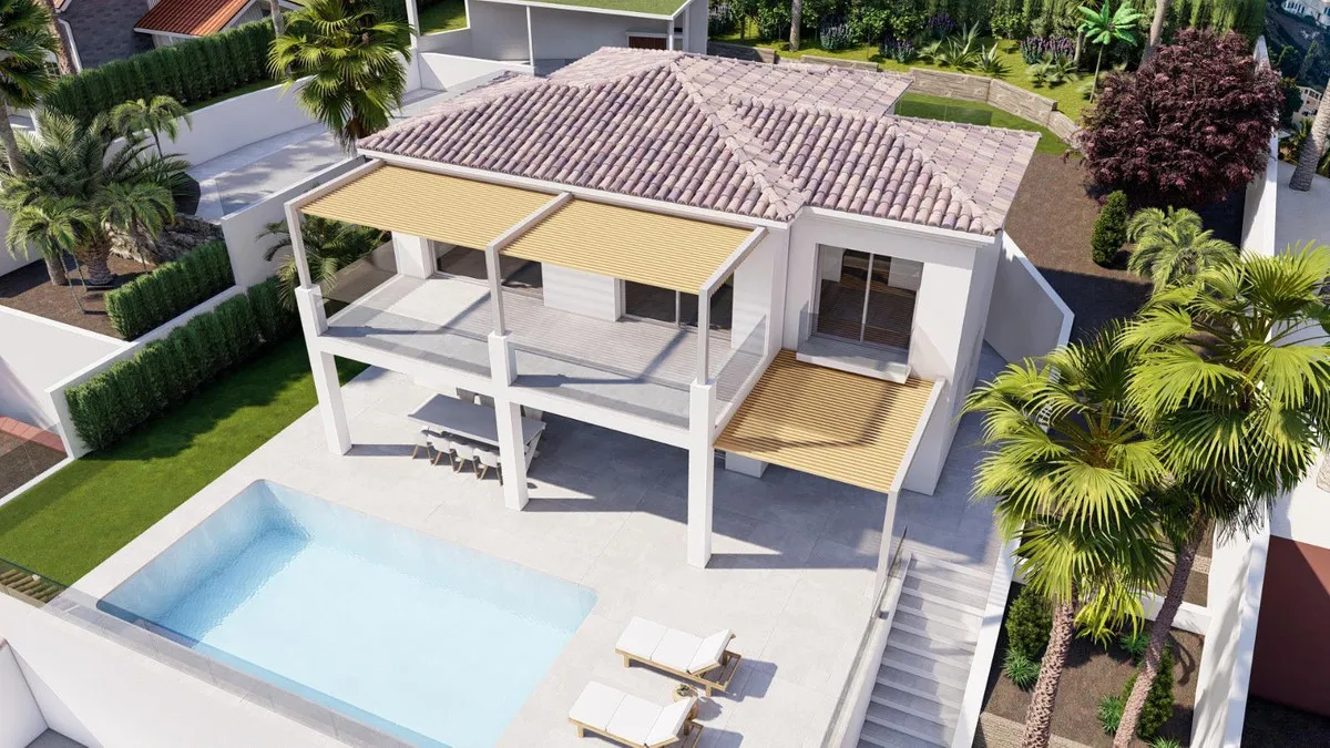 Nieuwbouwvilla met privézwembad en zeezicht in Altea Hills, foto 2