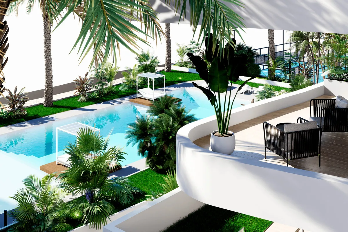 Nieuwbouwappartementen met zwembad en tuin in Finestrat, foto 2