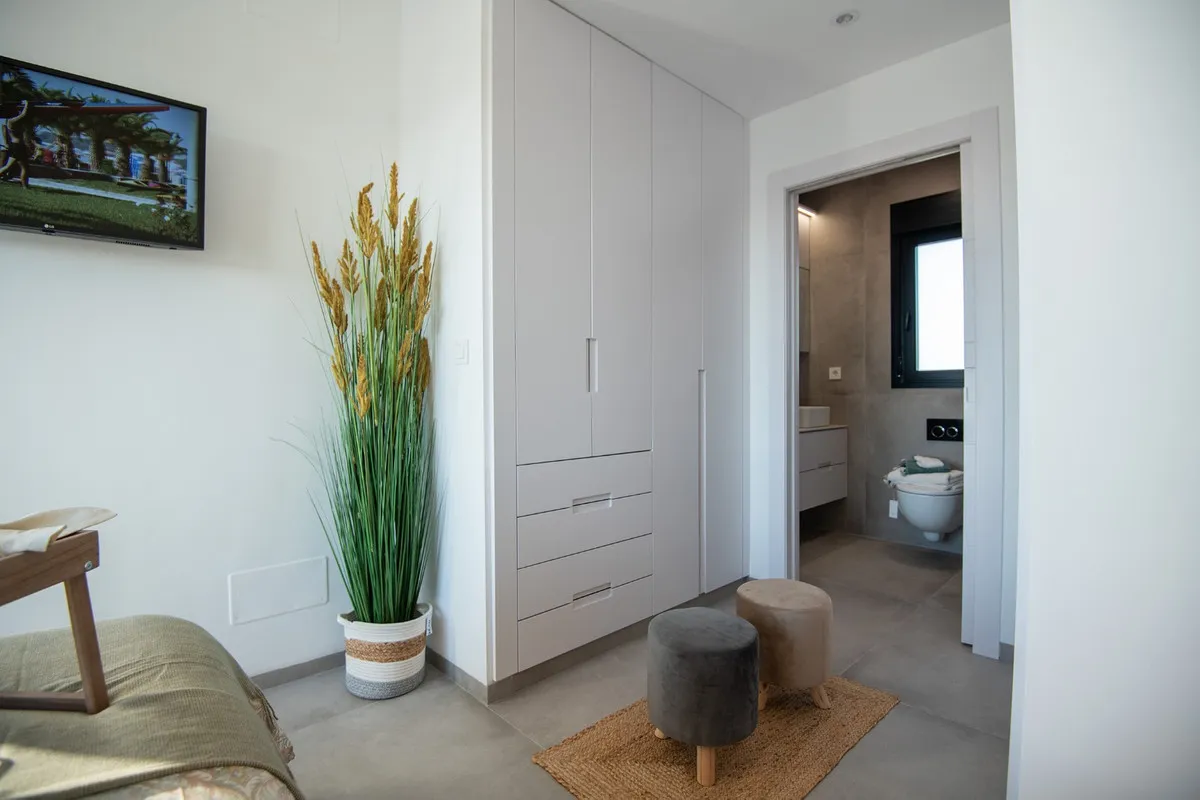 Nieuwbouwvilla met privézwembad en garage in Santiago de la Ribera, foto 3