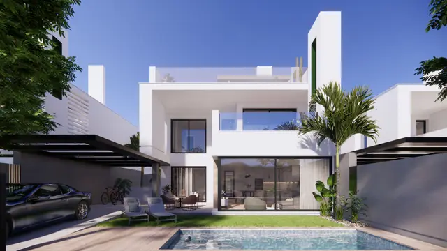 Nieuwbouwvilla met privézwembad in Torre-Pacheco, Santa Rosalía Lake and Life Resort, Torre-Pacheco
