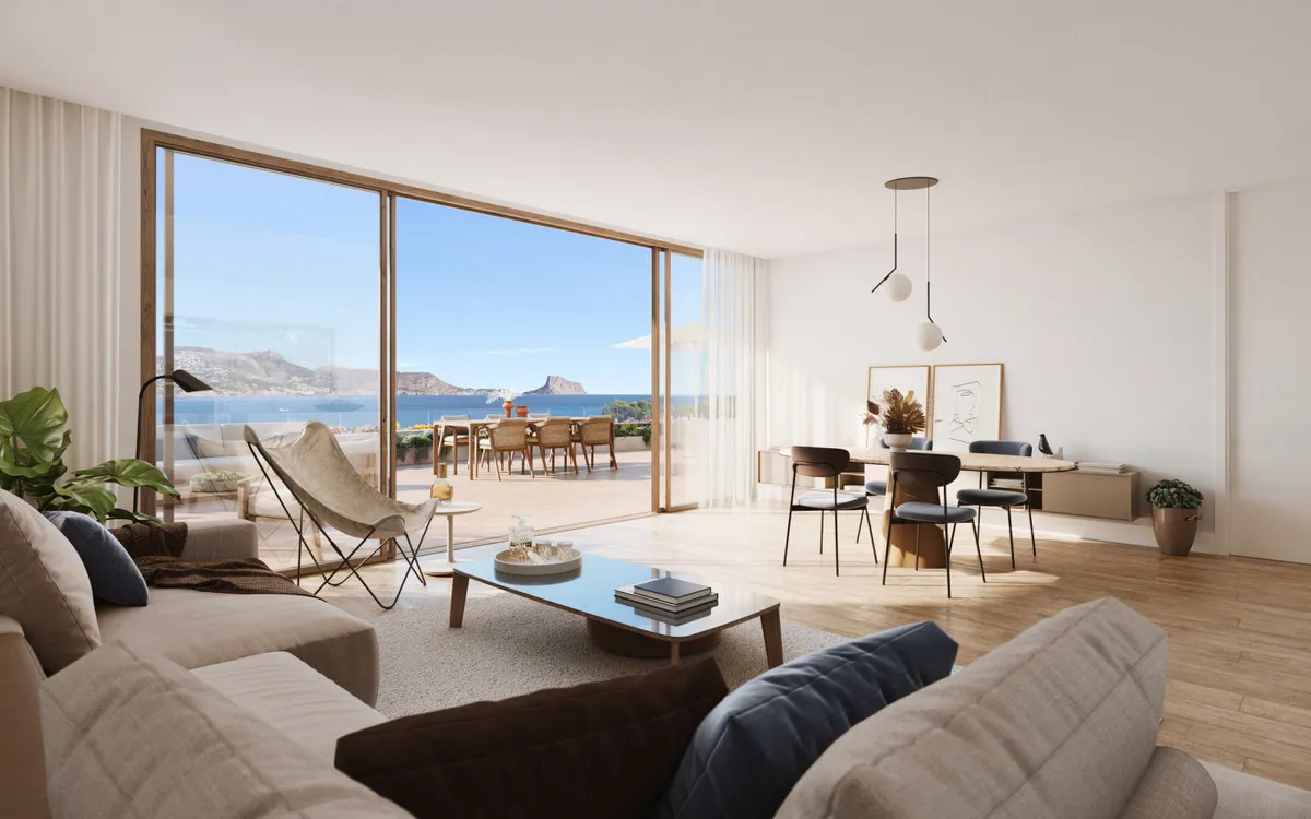 Nieuwbouwappartementen met zeezicht in L’Albir, L’Alfàs del Pi, foto 3