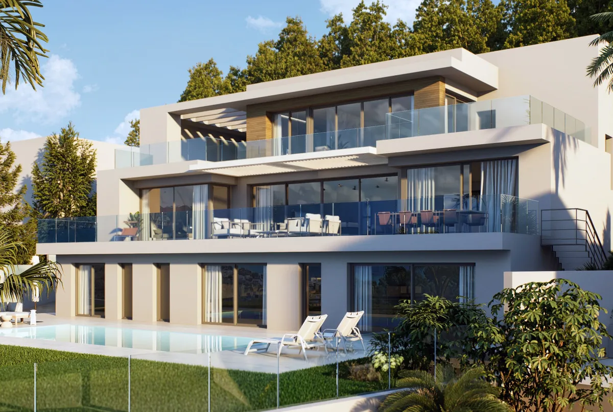 Nieuwbouwvilla met privézwembad en zeezicht in Altea Hills, foto 2