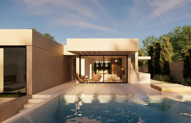 Nieuwbouwvilla met privézwembad en zeezicht in La Nucía, La Nucía